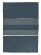 Laden Sie das Bild in den Galerie-Viewer, Linca Petrol hand-woven rug – product photo | Linie Design at Bois Blanc Home, Limassol, Cyprus