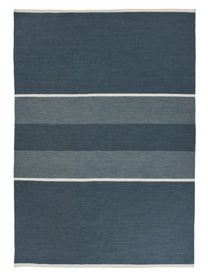 Linca Petrol hand-woven rug – product photo | Linie Design at Bois Blanc Home, Limassol, Cyprus