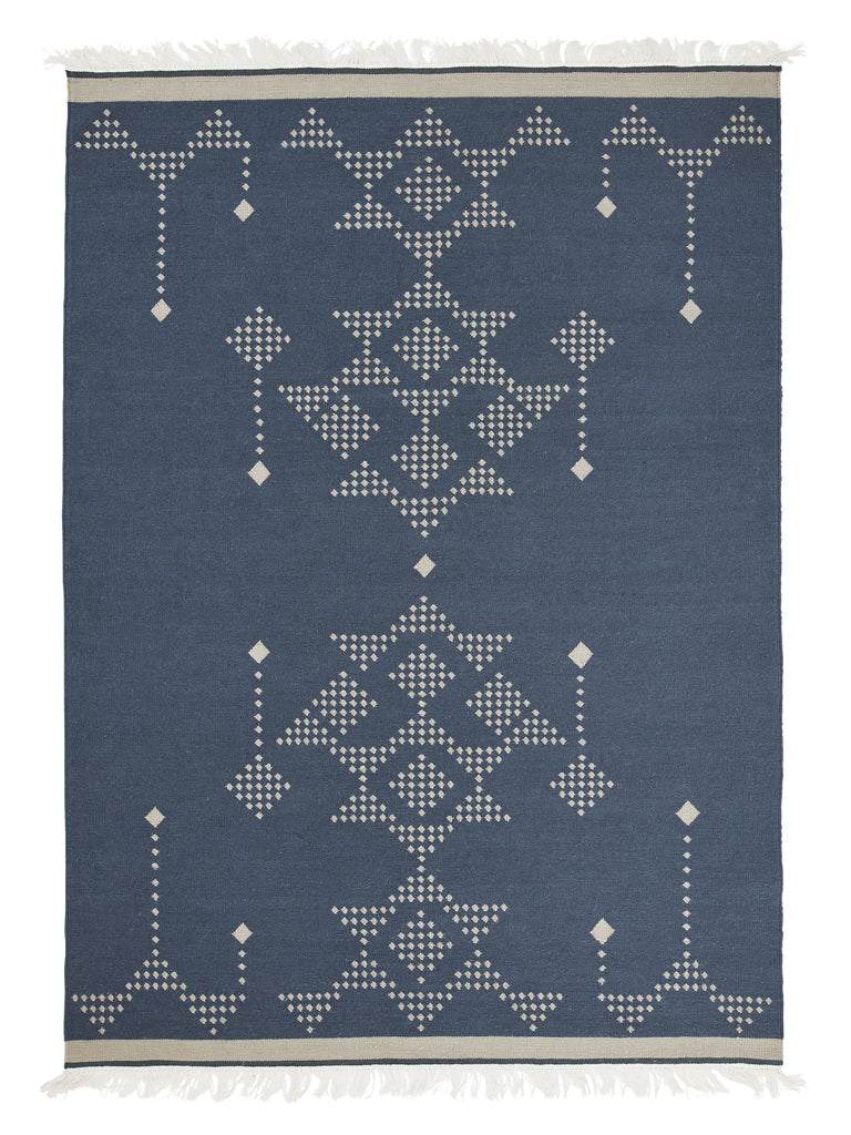 Lua Ocean hand-woven rug – product photo | Linie Design at Bois Blanc Home, Limassol, Cyprus