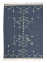 Charger l'image dans la galerie, Lua Ocean hand-woven rug – product photo | Linie Design at Bois Blanc Home, Limassol, Cyprus