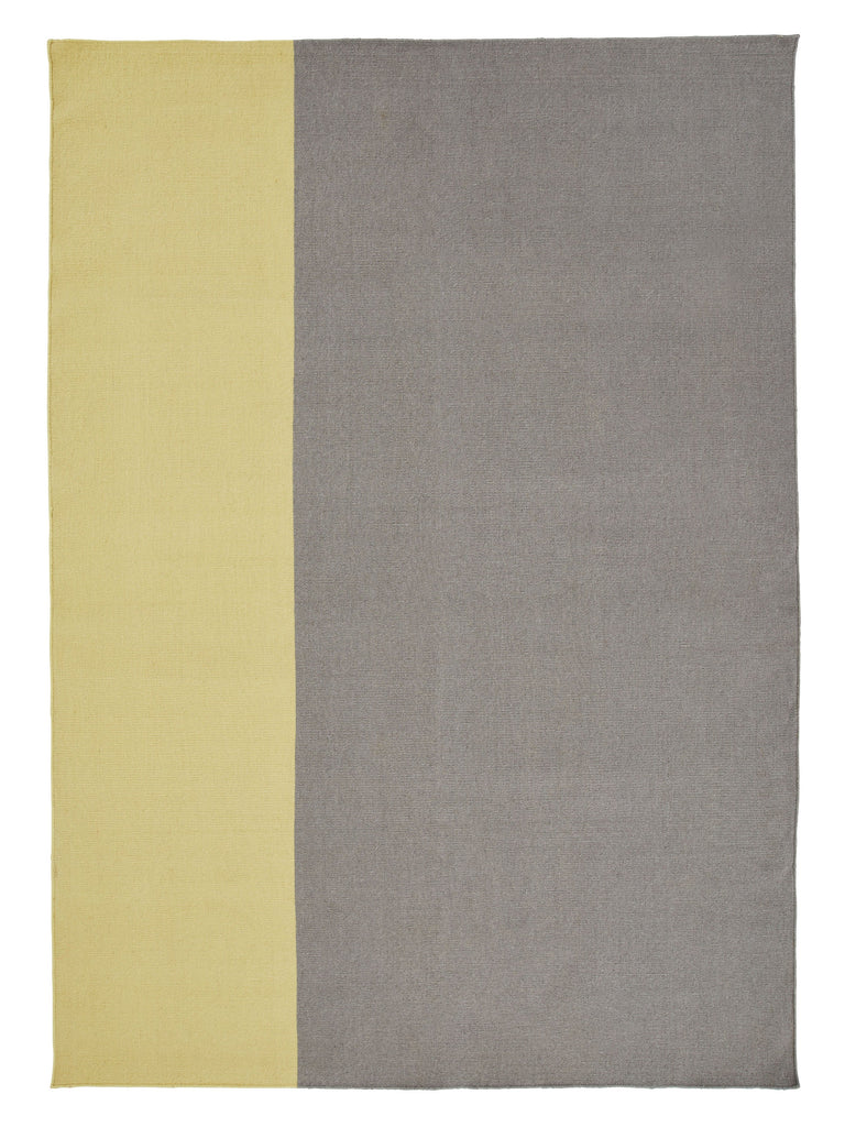 Shared Yellow hand-woven rug – product photo | Linie Design at Bois Blanc Home, Limassol, Cyprus