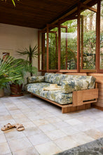 Load image into Gallery viewer, Outdoor sofa teak botanical