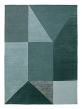 Carica l'immagine nel visualizzatore di Gallery, Hitomi Blue hand-knotted rug – product photo | Linie Design at Bois Blanc Home, Limassol, Cyprus