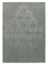 Load image into Gallery viewer, Matches Grey hand-knotted rug – product photo | Linie Design at Bois Blanc Home, Limassol, Cyprus