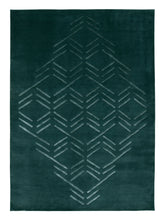 Load image into Gallery viewer, Matches Petrol hand-knotted rug – product photo | Linie Design at Bois Blanc Home, Limassol, Cyprus