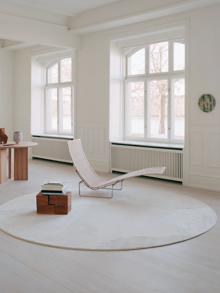 Monu Beige hand-knotted rug | Linie Design at Bois Blanc Home, Limassol, Cyprus