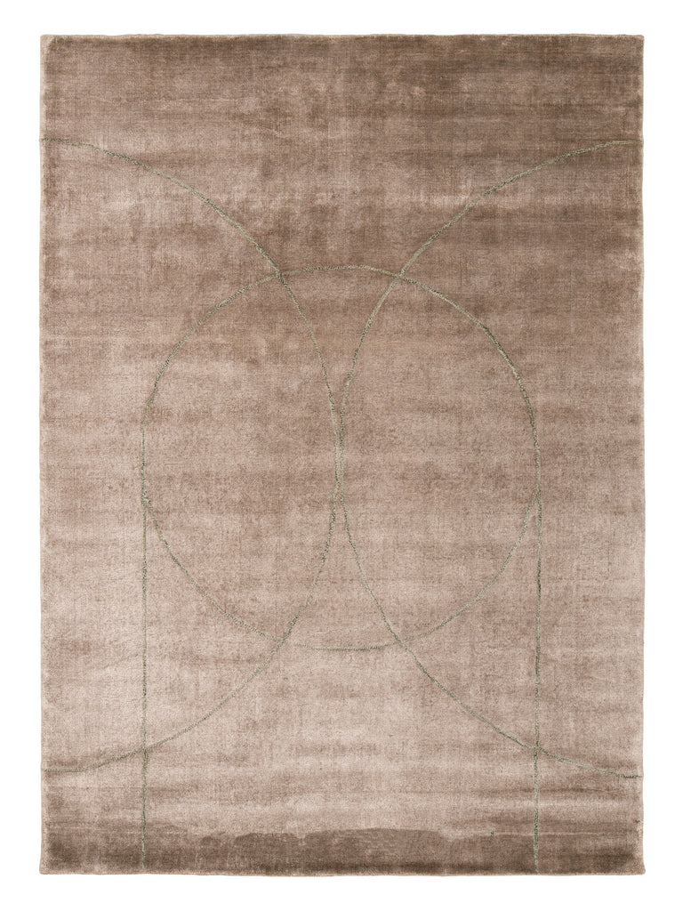 Circulus Powder loom-knotted rug – product photo | Linie Design at Bois Blanc Home, Limassol, Cyprus