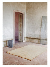 Carica l'immagine nel visualizzatore di Gallery, Circulus Ochre loom-knotted rug – styled in a living room | Linie Design at Bois Blanc Home, Limassol, Cyprus