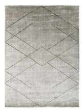 Load image into Gallery viewer, Tetsu Silver loom-knotted rug – product photo | Linie Design at Bois Blanc Home, Limassol, Cyprus