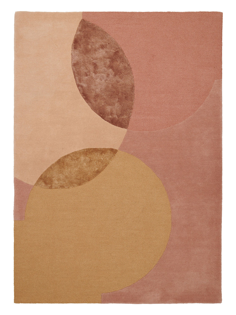 Caldera Mustard hand-tufted rug – product photo | Linie Design at Bois Blanc Home, Limassol, Cyprus