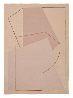 Furbo Rose hand-tufted rug – product photo | Linie Design at Bois Blanc Home, Limassol, Cyprus