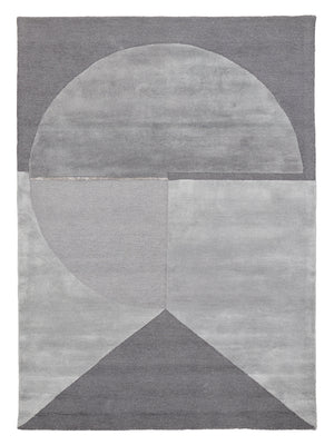 Satomi Anthracite hand-tufted rug – product photo | Linie Design at Bois Blanc Home, Limassol, Cyprus
