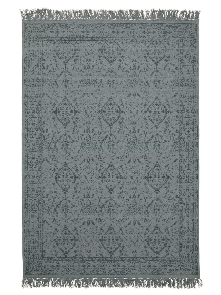Dolzago Dk/Green hand-woven rug – product photo | Linie Design at Bois Blanc Home, Limassol, Cyprus