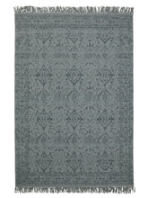 Load image into Gallery viewer, Dolzago Dk/Green hand-woven rug – product photo | Linie Design at Bois Blanc Home, Limassol, Cyprus