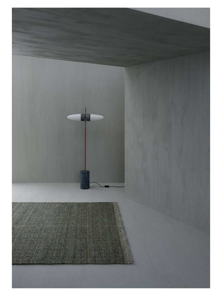 Versanti Green hand-woven rug – styled in a living room | Linie Design at Bois Blanc Home, Limassol, Cyprus