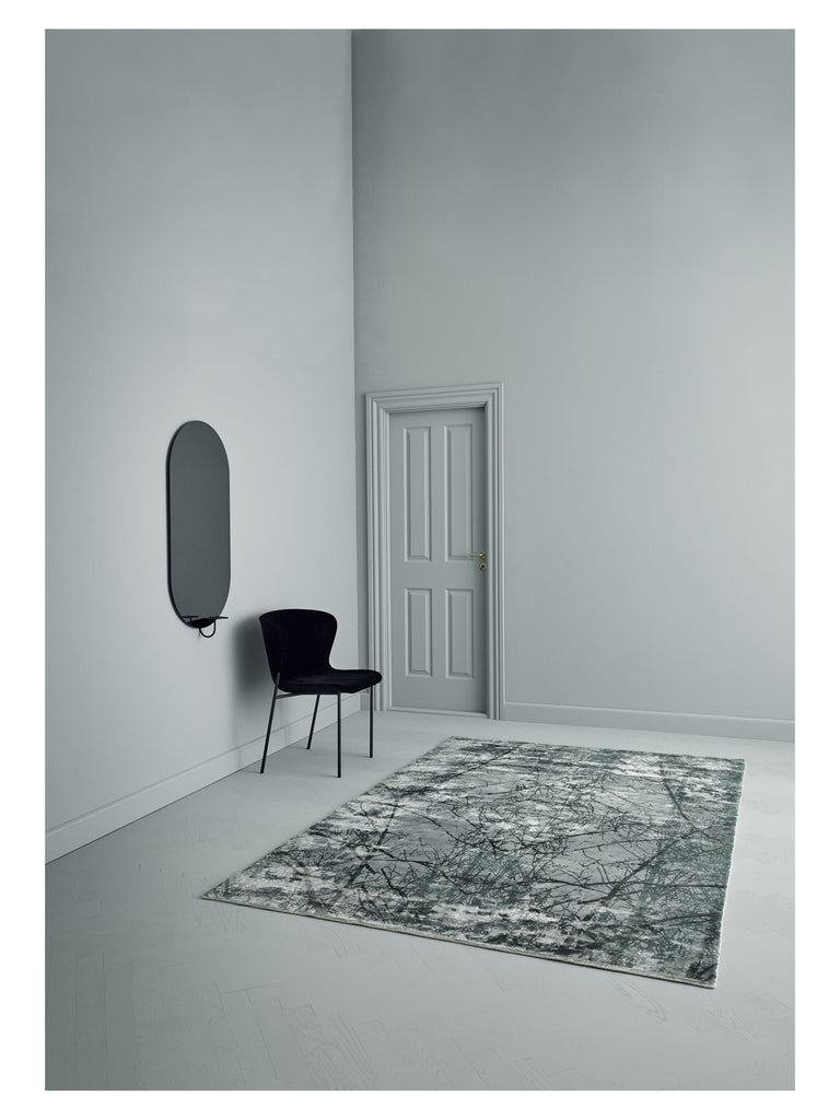 Aimi Slate handloom rug – styled in a living room | Linie Design at Bois Blanc Home, Limassol, Cyprus