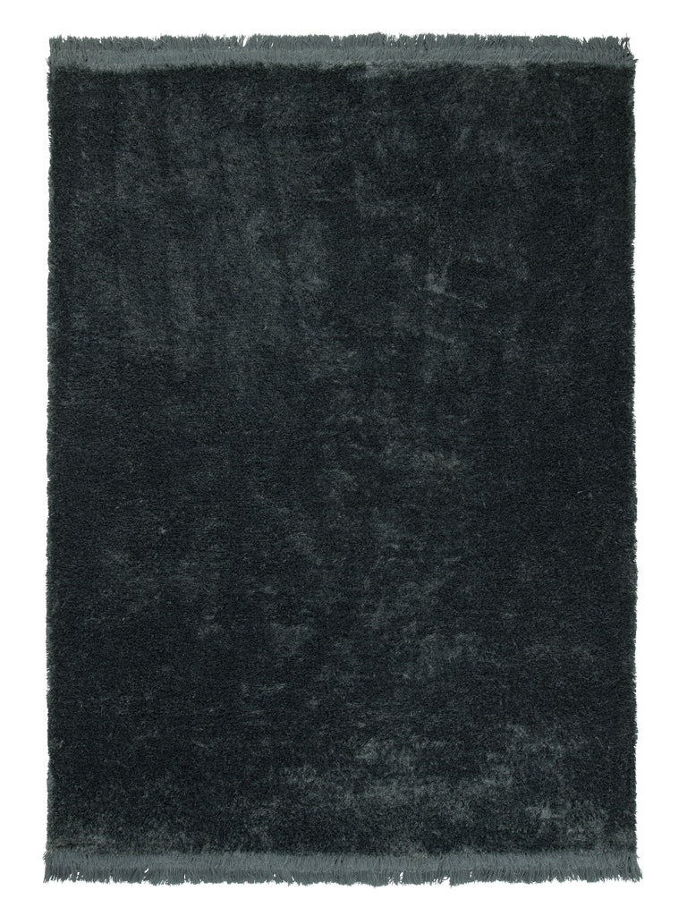 Kisho Petrol shag-pile rug – product photo | Linie Design at Bois Blanc Home, Limassol, Cyprus