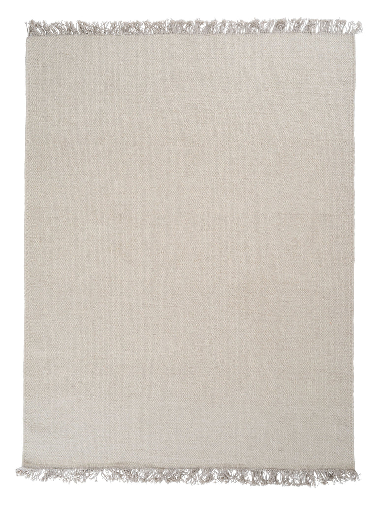 Rainbow White hand-woven rug – product photo | Linie Design at Bois Blanc Home, Limassol, Cyprus