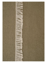 Carica l'immagine nel visualizzatore di Gallery, Rainbow Olive hand-woven rug – close-up of the texture | Linie Design at Bois Blanc Home, Limassol, Cyprus