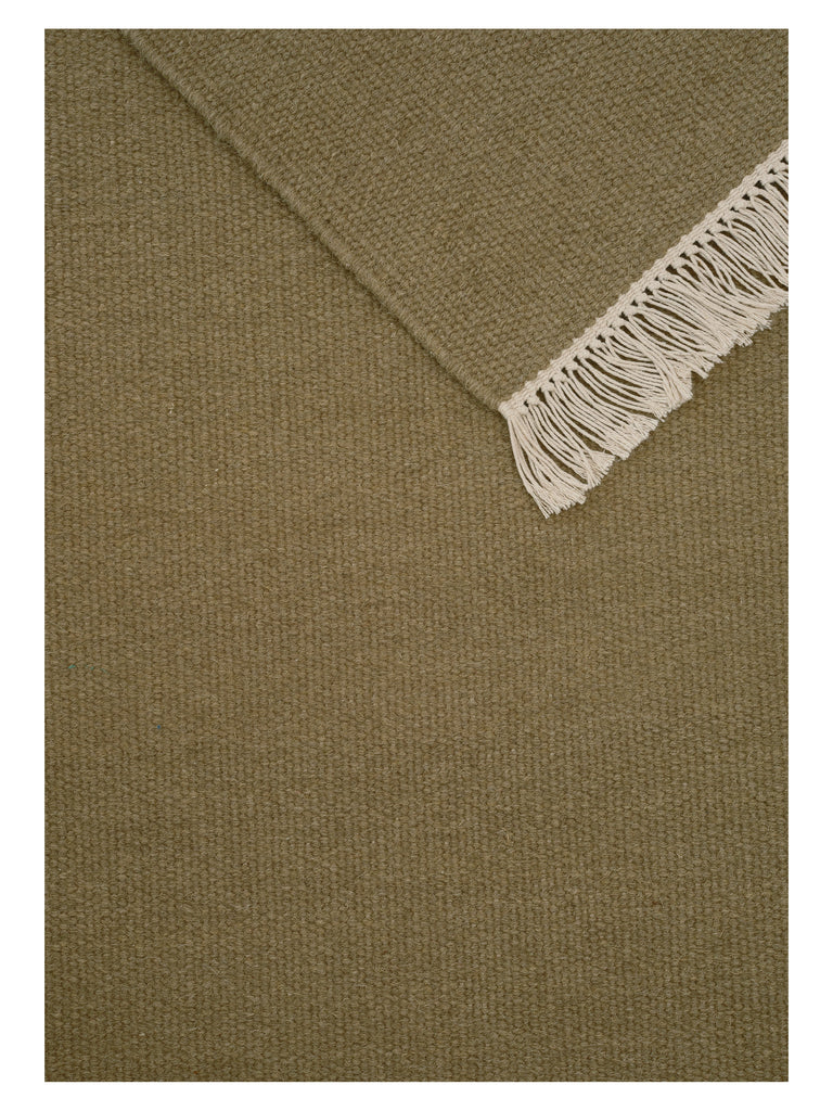 Rainbow Olive hand-woven rug – close-up of the texture | Linie Design at Bois Blanc Home, Limassol, Cyprus