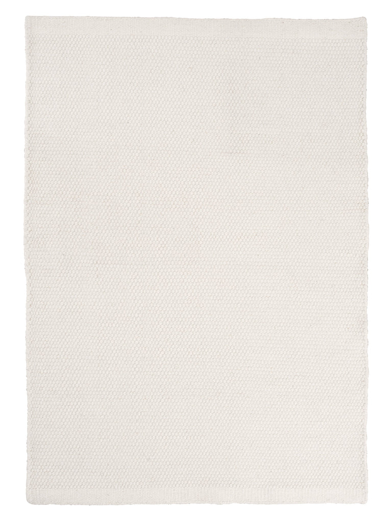 Asko White hand-woven rug – product photo | Linie Design at Bois Blanc Home, Limassol, Cyprus