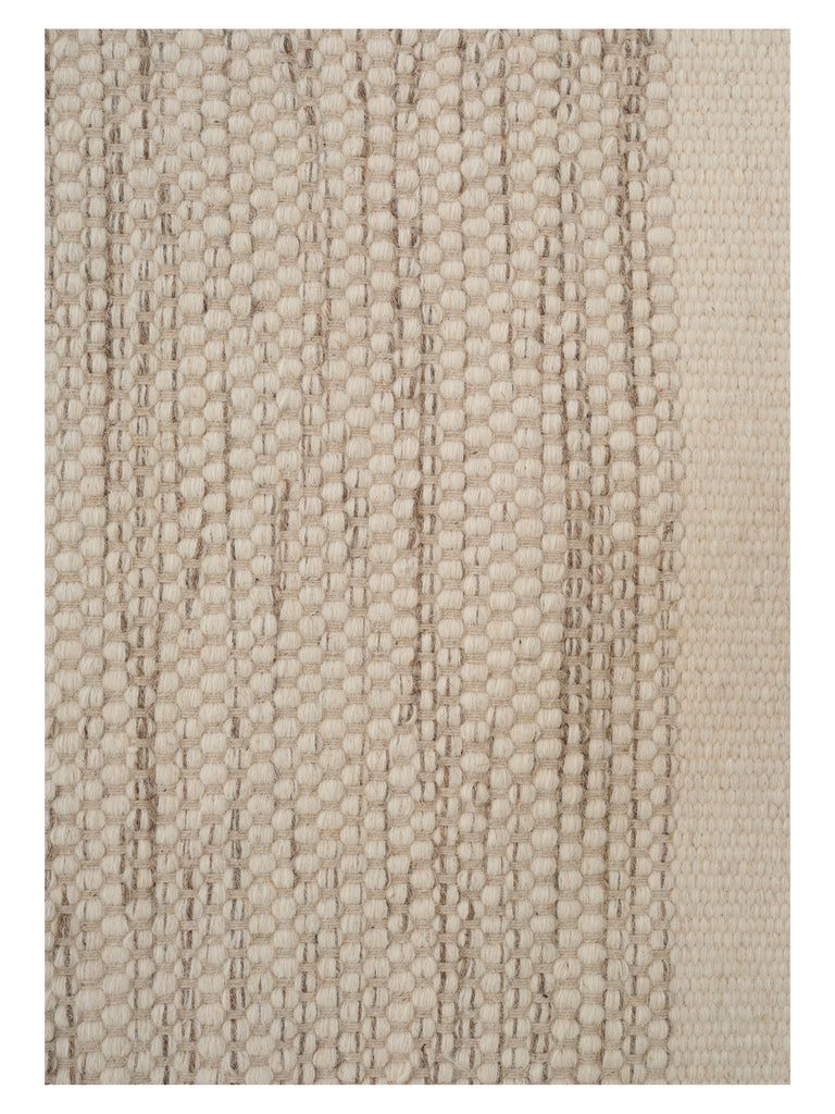 Asko Offwhite hand-woven rug – close-up of the texture | Linie Design at Bois Blanc Home, Limassol, Cyprus