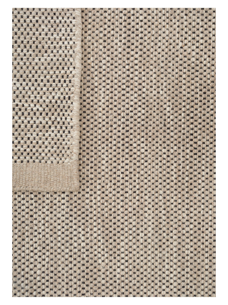 Asko Taupe hand-woven rug – close-up of the texture | Linie Design at Bois Blanc Home, Limassol, Cyprus