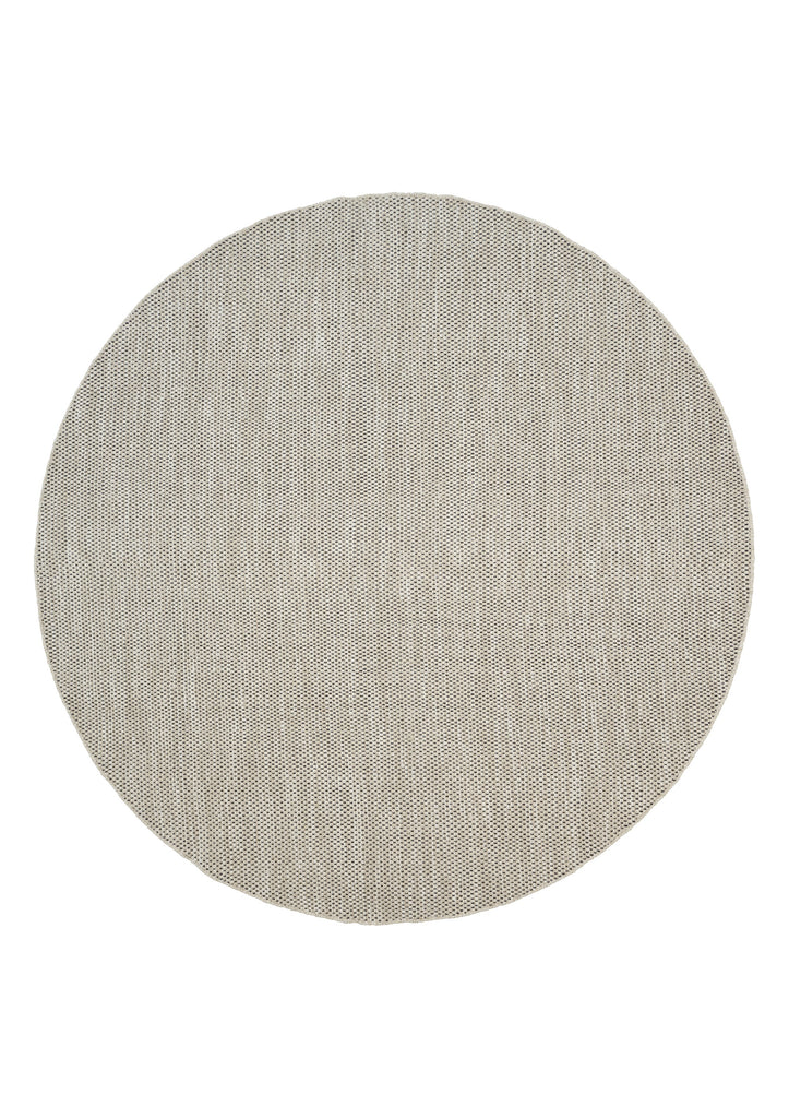 Asko Taupe hand-woven rug – round shape | Linie Design at Bois Blanc Home, Limassol, Cyprus
