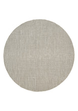 Laden Sie das Bild in den Galerie-Viewer, Asko Taupe hand-woven rug – round shape | Linie Design at Bois Blanc Home, Limassol, Cyprus