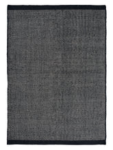 Laden Sie das Bild in den Galerie-Viewer, Asko Black hand-woven rug – product photo | Linie Design at Bois Blanc Home, Limassol, Cyprus