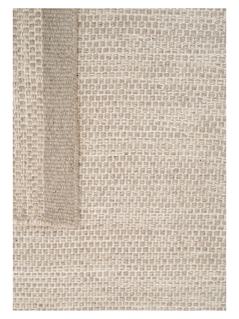 Asko Steel hand-woven rug – close-up of the texture | Linie Design at Bois Blanc Home, Limassol, Cyprus