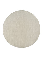 Laden Sie das Bild in den Galerie-Viewer, Asko Steel hand-woven rug – round shape | Linie Design at Bois Blanc Home, Limassol, Cyprus