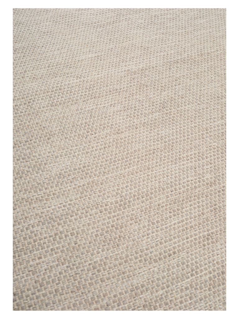 Asko Steel hand-woven rug – close-up of the texture | Linie Design at Bois Blanc Home, Limassol, Cyprus