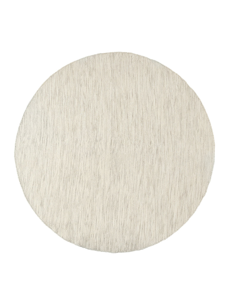Asko Iron hand-woven rug – round shape | Linie Design at Bois Blanc Home, Limassol, Cyprus