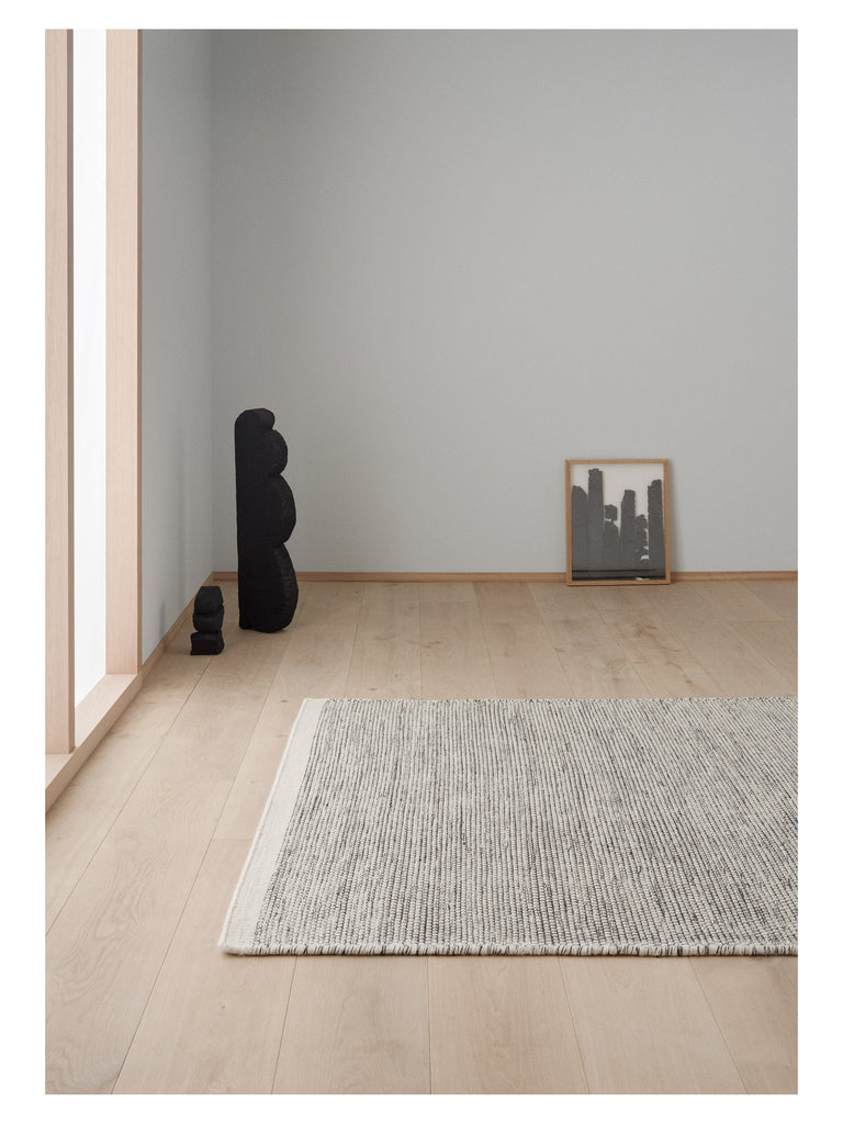Asko Mixed hand-woven rug – styled in a living room | Linie Design at Bois Blanc Home, Limassol, Cyprus