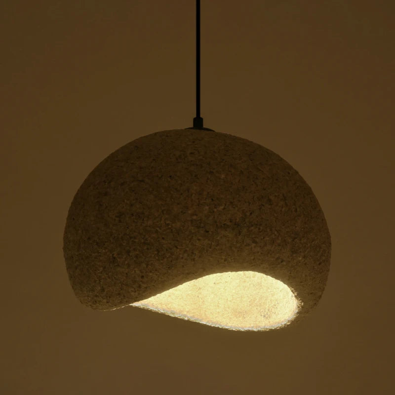 Resin stone effect pendant