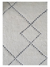 Laden Sie das Bild in den Galerie-Viewer, Torun Black hand-knotted rug – close-up of the texture | Linie Design at Bois Blanc Home, Limassol, Cyprus