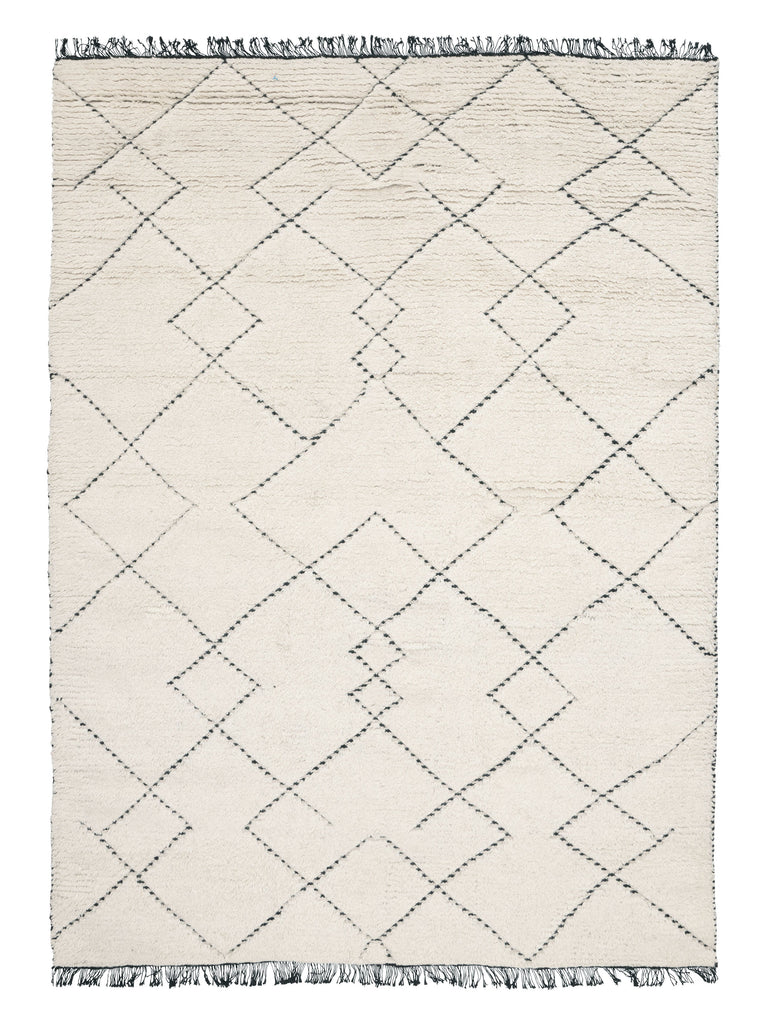 Torun Black hand-knotted rug – product photo | Linie Design at Bois Blanc Home, Limassol, Cyprus