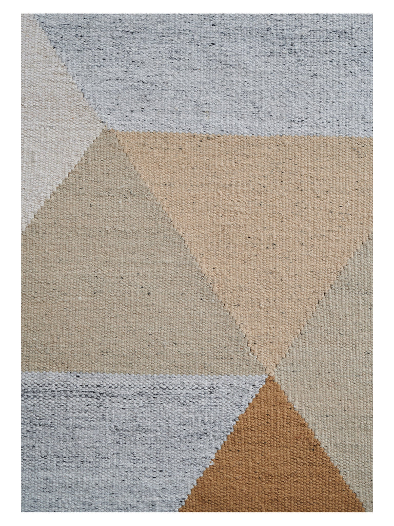 Snefrid Mustard hand-woven rug – close-up of the texture | Linie Design at Bois Blanc Home, Limassol, Cyprus