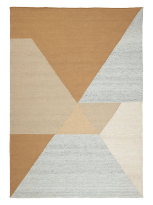 Snefrid Mustard hand-woven rug – product photo | Linie Design at Bois Blanc Home, Limassol, Cyprus