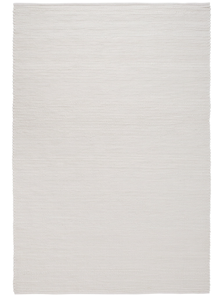 Agner White hand-woven rug – product photo | Linie Design at Bois Blanc Home, Limassol, Cyprus