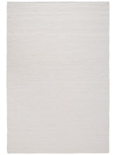 Carica l'immagine nel visualizzatore di Gallery, Agner White hand-woven rug – product photo | Linie Design at Bois Blanc Home, Limassol, Cyprus