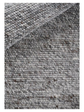 Carica l'immagine nel visualizzatore di Gallery, Agner Grey hand-woven rug – close-up of the texture | Linie Design at Bois Blanc Home, Limassol, Cyprus