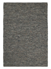 Carica l'immagine nel visualizzatore di Gallery, Agner Charcoal hand-woven rug – product photo | Linie Design at Bois Blanc Home, Limassol, Cyprus