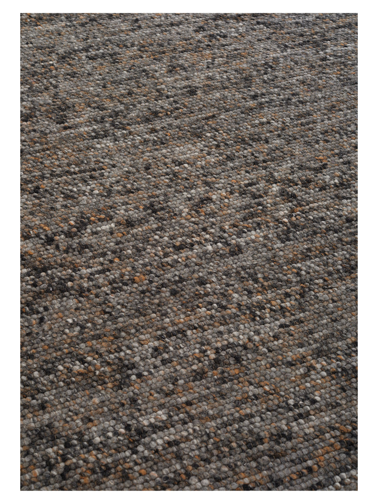 Agner Charcoal hand-woven rug – close-up of the texture | Linie Design at Bois Blanc Home, Limassol, Cyprus