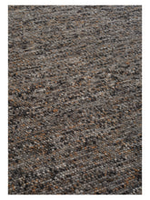 Carica l'immagine nel visualizzatore di Gallery, Agner Charcoal hand-woven rug – close-up of the texture | Linie Design at Bois Blanc Home, Limassol, Cyprus