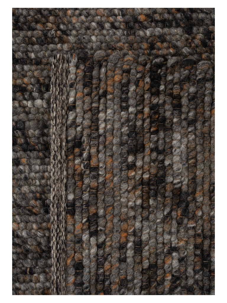 Agner Charcoal hand-woven rug – close-up of the texture | Linie Design at Bois Blanc Home, Limassol, Cyprus