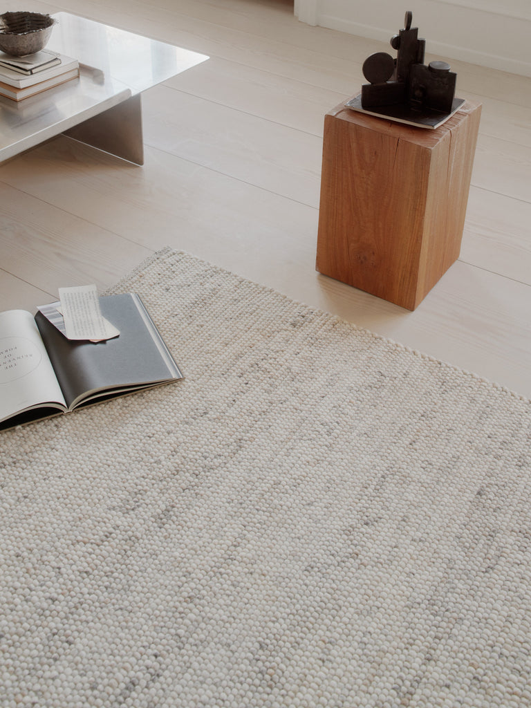 Agner Beige hand-woven rug – detail 3 | Linie Design at Bois Blanc Home, Limassol, Cyprus