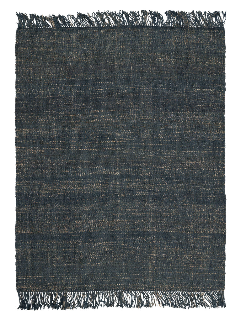 Nessa Anthracite hand-woven rug – product photo | Linie Design at Bois Blanc Home, Limassol, Cyprus