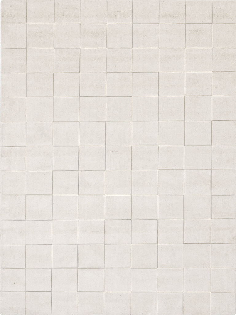 Luzern White handloom rug – product photo | Linie Design at Bois Blanc Home, Limassol, Cyprus